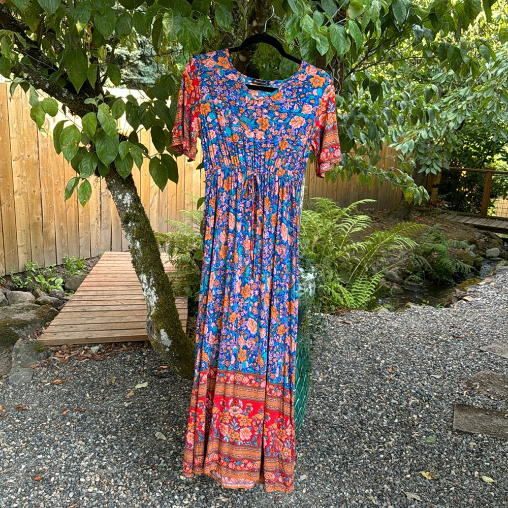 Pretty Garden Dress Sz Small